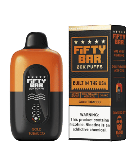 FIFTY BAR 20K GOLD TOBACCO 5CT