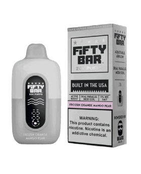 FIFTY BAR V2 FR ORANGE MANGO 5CT