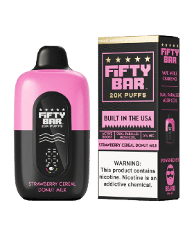 FIFTY BAR 20K STRAW CEREAL 5CT