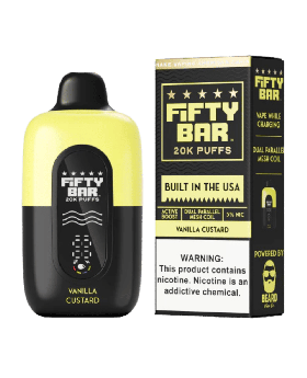 FIFTY BAR 20K VANILLA CUSTARD 5C