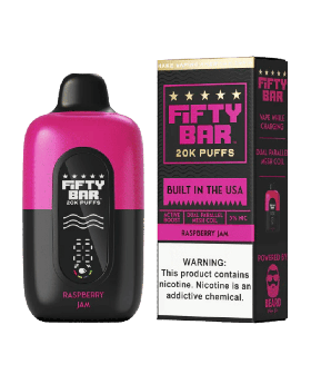 FIFTY BAR 20K RASPBERRY JAM 5CT