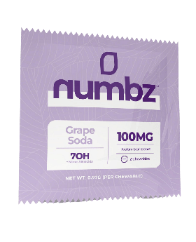 NUMBZ 7OH 50MG 2PK GRAPE SODA 20