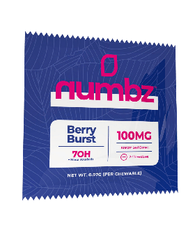 NUMBZ 7OH 50MG 2PK BERRY 20CT