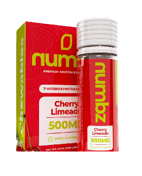 NUMBZ 7OH 50MG 5PK CHERRY 10CT