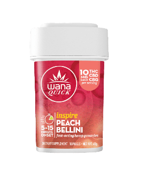 WANA GUMMY 100MG 10PK INSPIRE