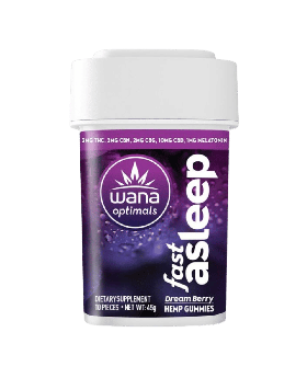 WANA GUMMY 100MG 10PK FAST SLEEP