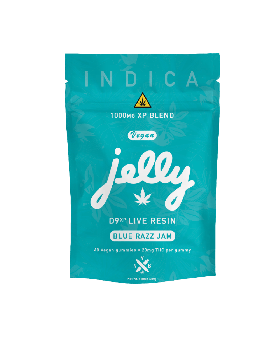NYB JELLY GUMMY D9 1K BLUE RAZZ