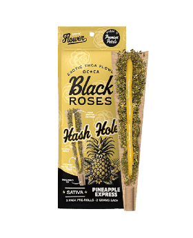 BLACK ROSES HASH ROLL PINE 10/2P
