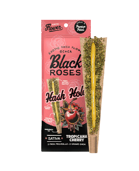 BLACK ROSES HASH ROLL TROP 10/2P