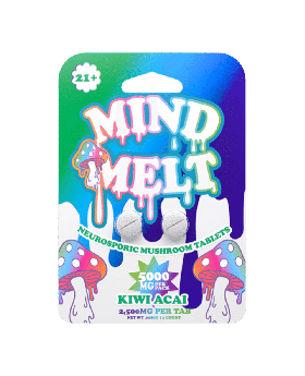 MIND MELT MUSHROOM TAB KIWI 10CT