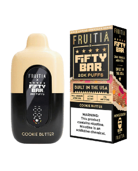 FIFTY BAR 20K COOKIE BUTTER 5CT