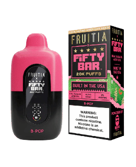 FIFTY BAR 20K BERRY POP 5CT