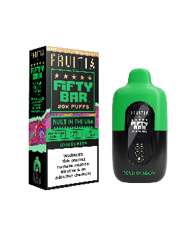 FIFTY BAR 20K SOUR RAINBOW 5CT
