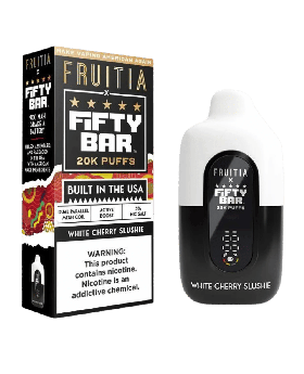 FIFTY BAR 20K WHITE CHERRY 5CT