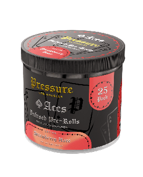 PRESSURE ROLLS 1G STRAWBERRY 25C