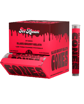 ICE KREAM ROLLS 1.5G BLACK 40CT