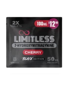 LIMITLESS 7OH 50MG 2PK CHERRY 40