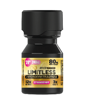LIMITLESS 7OH 80MG 3PK STRAW