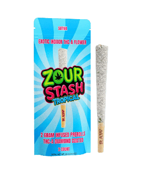 ZOUR STASH ROLLS 2G TROPI 10/2PK