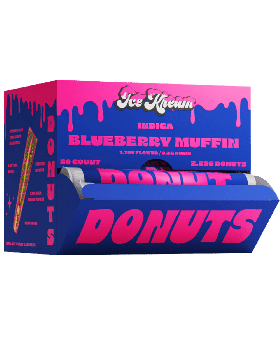 ICE KREAM DONUT BLUEBERRY 20CT