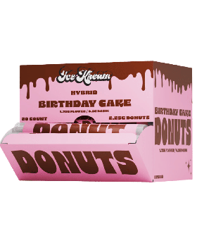 ICE KREAM DONUT BIRTHDAY 20CT