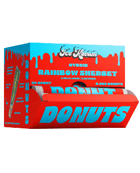 ICE KREAM DONUT RAINBOW 20CT