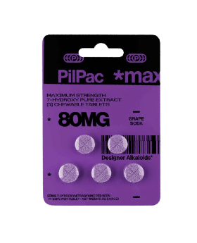 PILPAC 7OH 80MG 5PK GRAPE 10CT