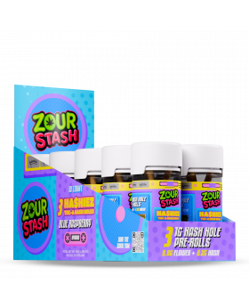 ZOUR STASH HASHIEZ 1G BLUE 10CT