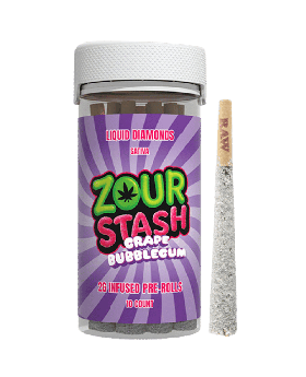 ZOUR STASH ROLLS 2G 10PK GRAPE