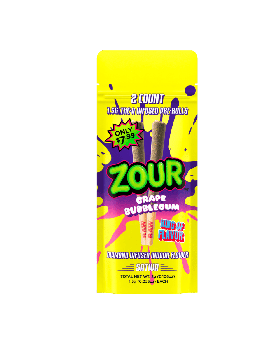 ZOUR STASH ROLLS 1.5G GRAPE 10C