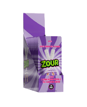 ZOUR STASH ROLLS 2G GRAPE 10/2PK