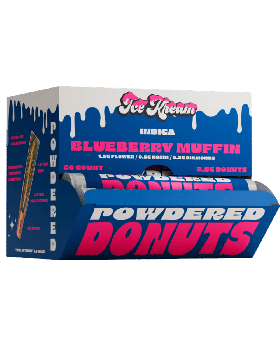 ICE KREAM POWDER DONUT BLUE 20CT