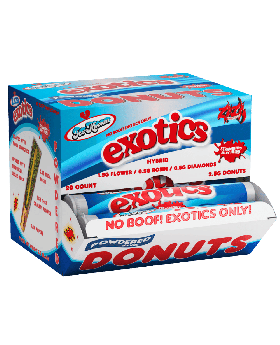 ICE KREAM EXOTIC DONUT STRAW 20C
