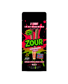 ZOUR STASH BLK ROLLS 1.5G WM 10C