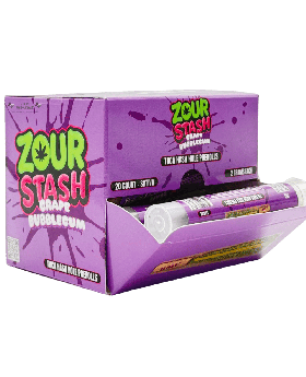 ZOUR STASH HASH 2G GRAPE BUB 20C