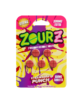 ZOURZ 7OH 100MG 5PK STRAW P 10CT