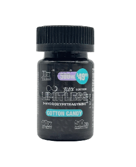 LIMITLESS 7OH 50MG 10PK COTTON