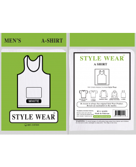 STYLE WEAR ASHIRT WHITE MD 12CT