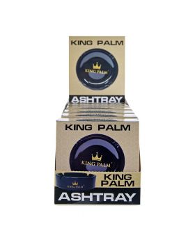 KING PALM ASHTRAY BLACK 1CT
