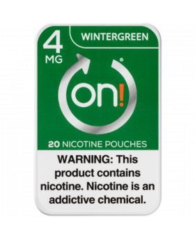 ON! POUCHES WINTERGREEN 4MG 5CT