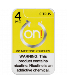 ON! POUCHES CITRUS 4MG 5CT