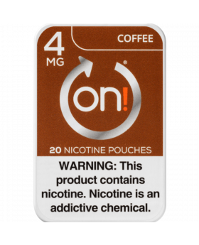 ON! POUCHES COFFEE 4MG 5CT