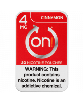 ON! POUCHES CINNAMON 4MG 5CT