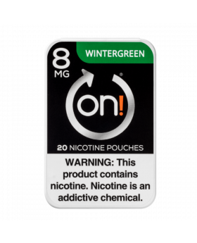 ON! POUCHES WINTERGREEN 8MG 5CT