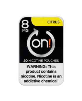 ON! POUCHES CITRUS 8MG 5CT