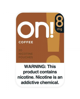 ON! POUCHES COFFEE 8MG 5CT
