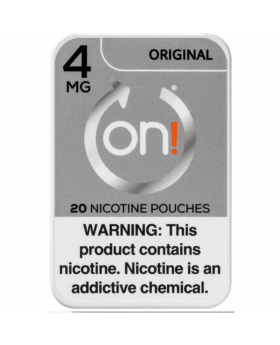 ON! POUCHES ORIGINAL 4MG 5CT