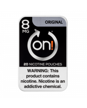 ON! POUCHES ORIGINAL 8MG 5CT
