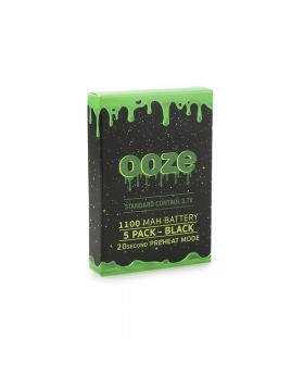 OOZE SLIM 1100mAH BLACK 5PK