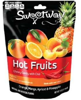 SWEETWAY HOT FRUITS JELLY 1CT